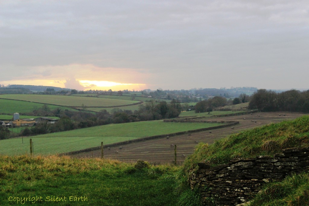 Stoney Littleton sunset