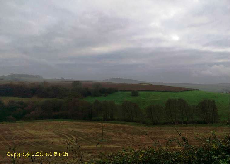 Stoney Littleton long barrow from the north west