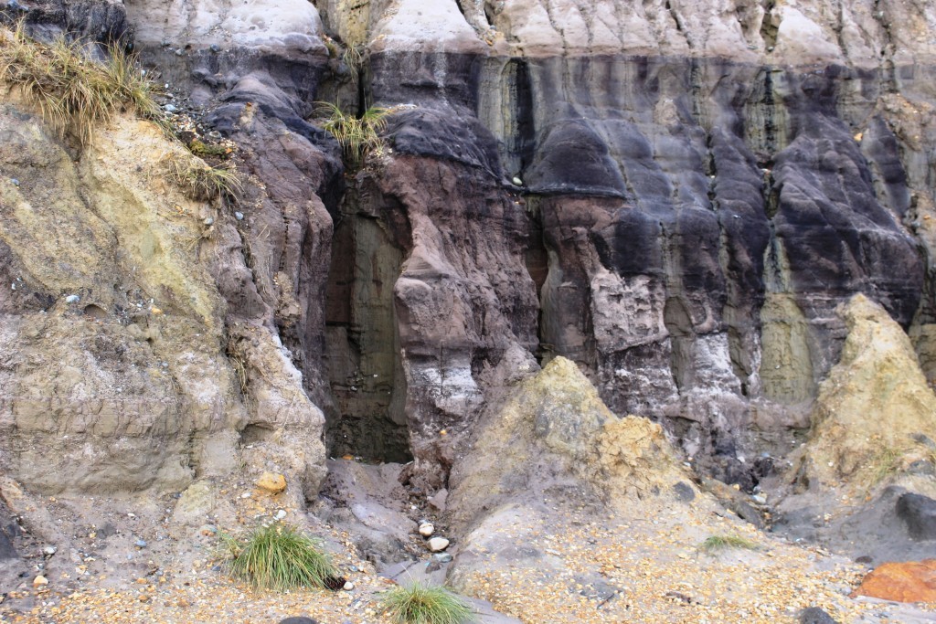 The cliffs at Hengistbury Head