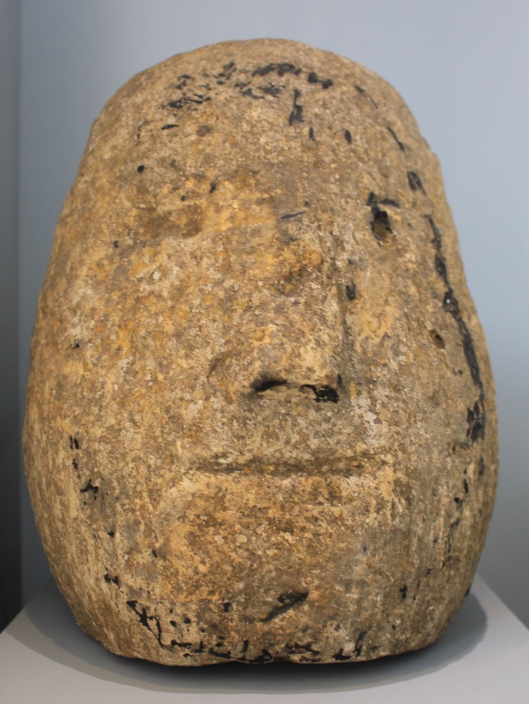 Celtic head Dorset County Museum