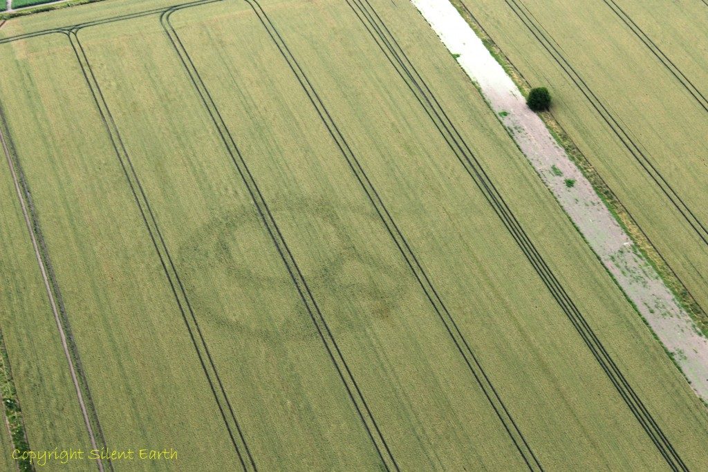 Crop circle Wiltshire From The Air