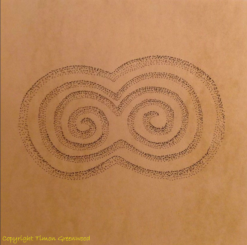 Calderstones double spiral