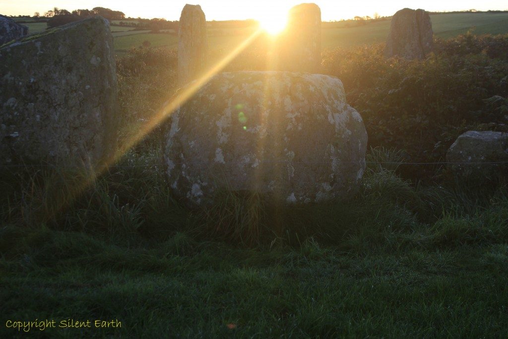 Equinox Sunrise at Bohonagh Stone Circle